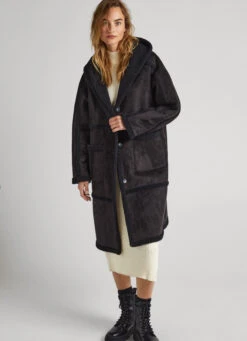 LONG SUEDETTE JACKET