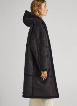 LONG SUEDETTE JACKET -Winter Clothes Store PL402294 999 04 MO