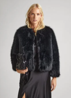 FAUX FUR COAT