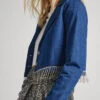 CROPPED DENIM JACKET -Winter Clothes Store PL402327 000 01 MO
