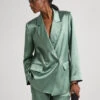 SATIN BLAZER -Winter Clothes Store PL402331 660 01 MO