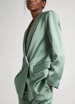 SATIN BLAZER 11 SATIN BLAZER -Winter Clothes Store PL402331 660 03 MO