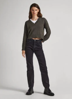 OPENWORK SLEEVE KNIT -Winter Clothes Store PL702010 728 02 MO