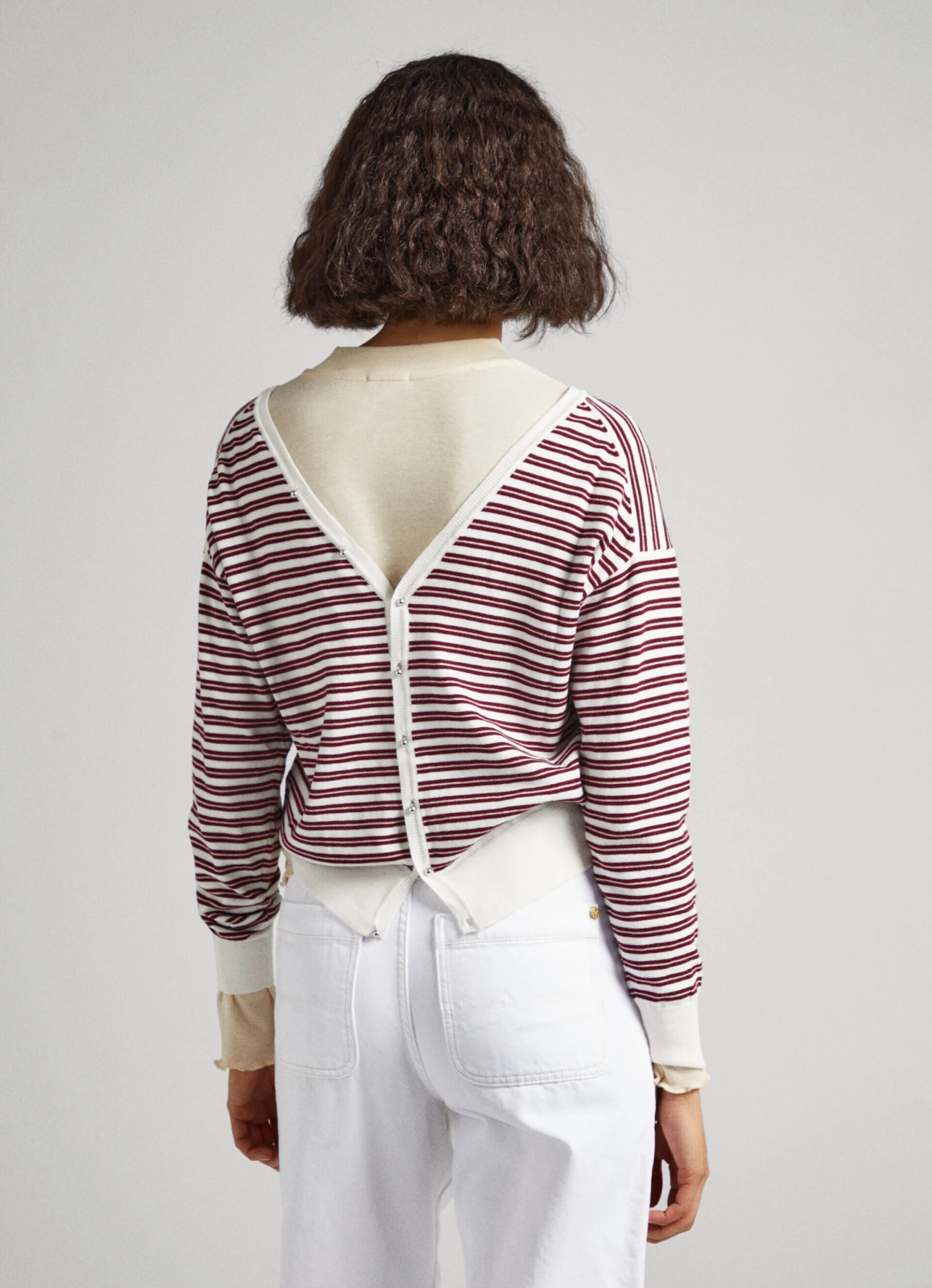 STRIPED PIMA COTTON JUMPER 6 STRIPED PIMA COTTON JUMPER - Image 4