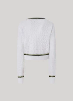 DIAMOND OPENWORK KNIT -Winter Clothes Store PL702018 800 02 FL