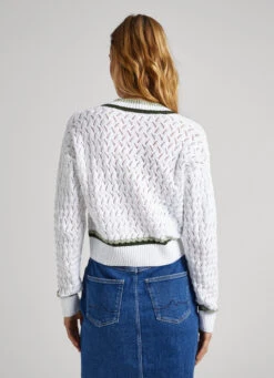 DIAMOND OPENWORK KNIT -Winter Clothes Store PL702018 800 05 MO