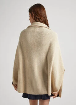 RIBBED CAPE CARDIGAN 13 RIBBED CAPE CARDIGAN -Winter Clothes Store PL702029 847 05 MO