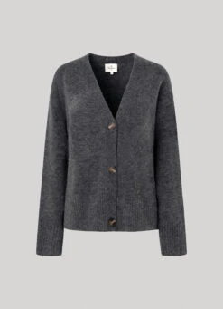 BUTTON-FRONT CARDIGAN -Winter Clothes Store PL702036 963 01 FL
