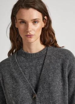 BUTTON-FRONT CARDIGAN -Winter Clothes Store PL702036 963 03 MO