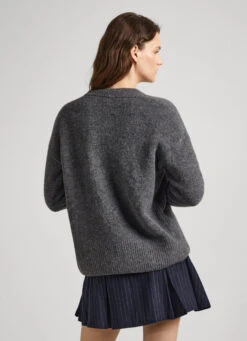 BUTTON-FRONT CARDIGAN -Winter Clothes Store PL702036 963 04 MO