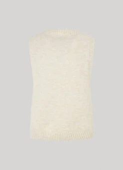 LOGO PRINT KNIT VEST -Winter Clothes Store PL702039 804 02 FL