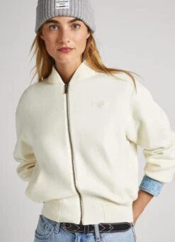 KNITTED BOMBER JACKET