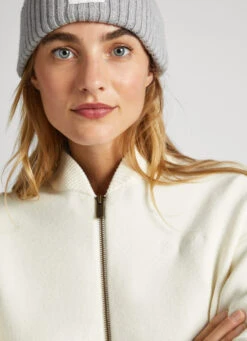 KNITTED BOMBER JACKET -Winter Clothes Store PL702043 808 04 MO