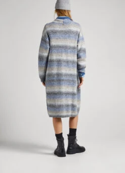 STRIPED MELANGE CARDIGAN -Winter Clothes Store PL702048 0AA 05 MO