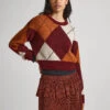 ARGYLE JACQUARD KNIT -Winter Clothes Store PL702055 299 01 MO