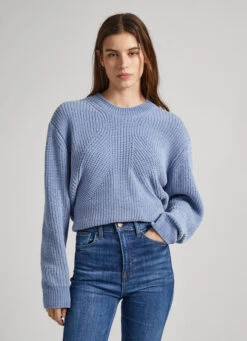 CHENILLE CREW NECK KNIT