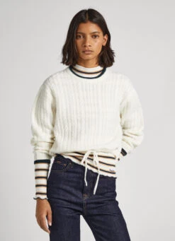 CABLE KNIT JUMPER