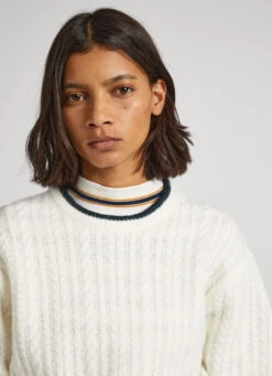 CABLE KNIT JUMPER -Winter Clothes Store PL702060 808 03 MO