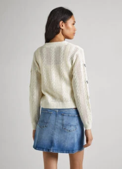 RIB DETAIL CARDIGAN -Winter Clothes Store PL702066 808 04 MO