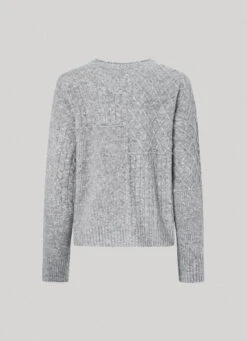 PATCHWORK KNIT -Winter Clothes Store PL702073 933 02 FL