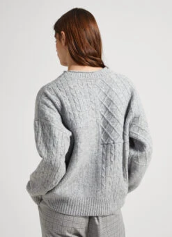 PATCHWORK KNIT -Winter Clothes Store PL702073 933 05 MO