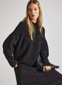 CREW NECK KNIT JUMPER