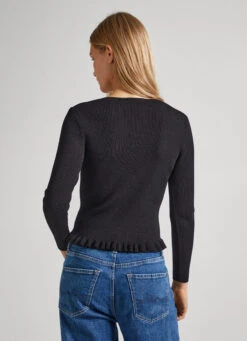 CROPPED KNIT TOP -Winter Clothes Store PL702100 999 04 MO