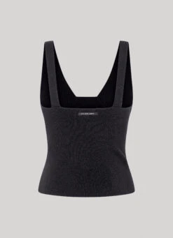 KNITTED TOP WITH V-NECKLINE 13 KNITTED TOP WITH V-NECKLINE -Winter Clothes Store PL702109 999 02 FL