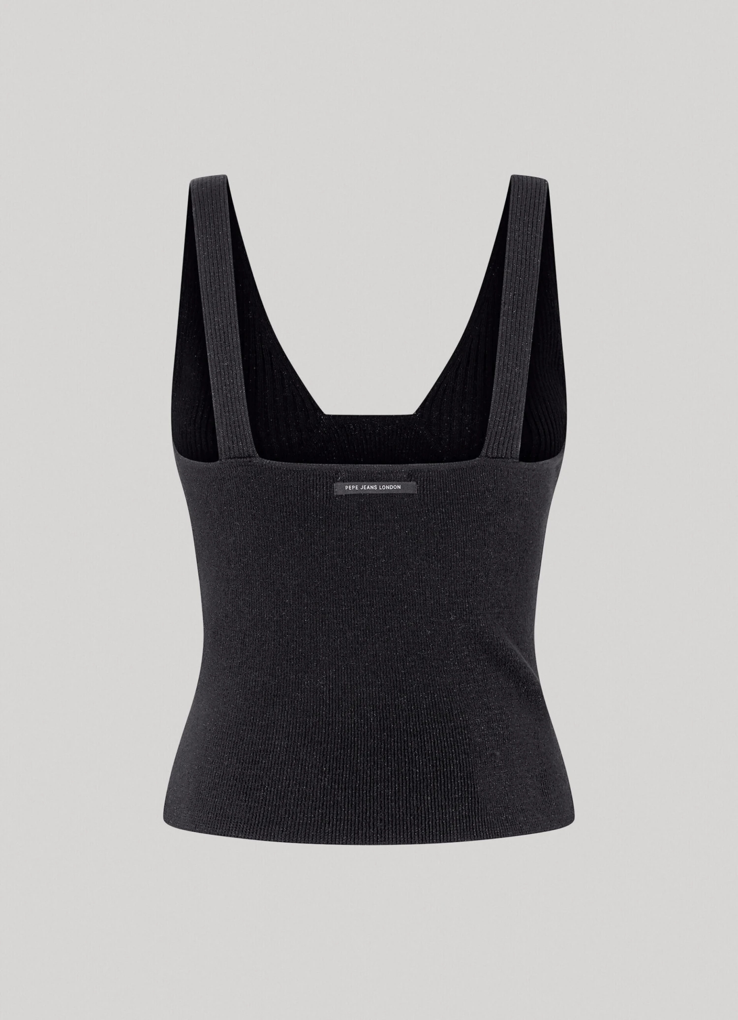 KNITTED TOP WITH V-NECKLINE 8 KNITTED TOP WITH V-NECKLINE - Image 6