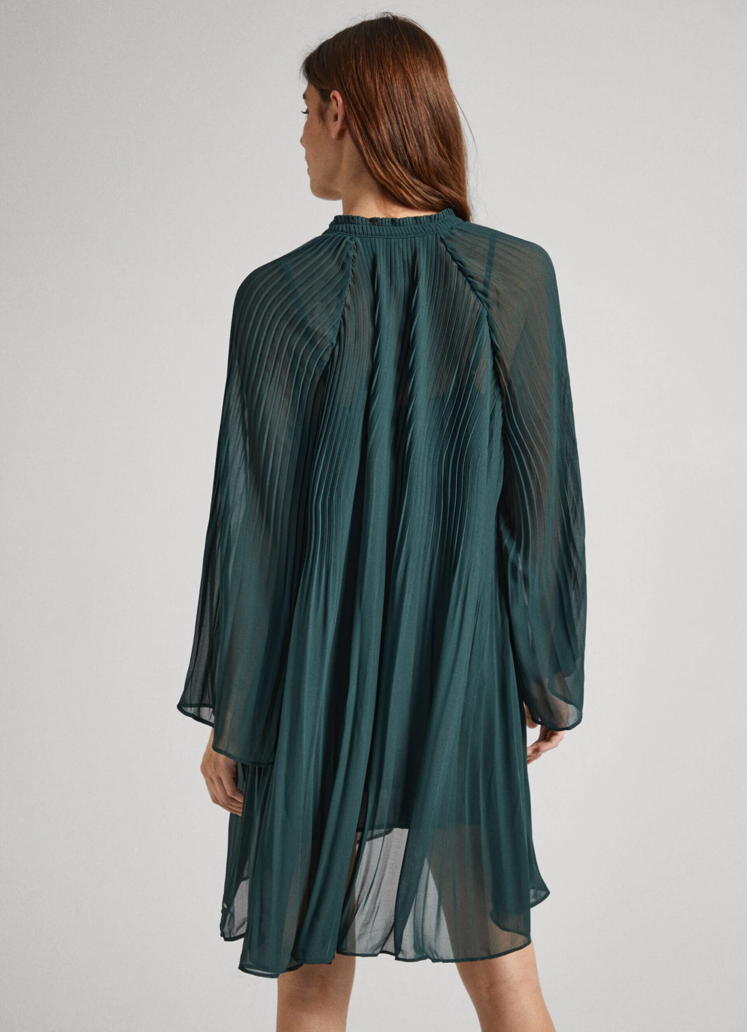 SHORT SEMI-SHEER DRESS 6 SHORT SEMI-SHEER DRESS - Image 4