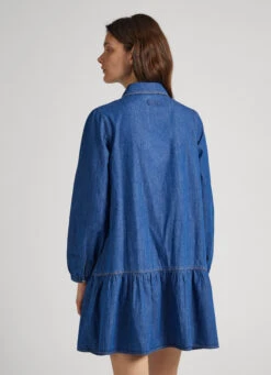 DENIM SHIRT DRESS -Winter Clothes Store PL953334 000 05 MO