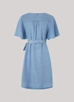 TENCEL WRAP DRESS -Winter Clothes Store PL953345 551 02 FL