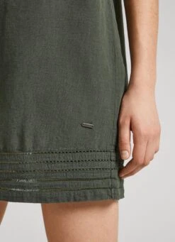 EMBROIDERED TAPE DRESS -Winter Clothes Store PL953346 728 03 MO