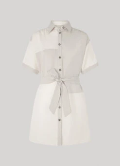 PATCH-EFFECT DRESS -Winter Clothes Store PL953349 808 01 FL