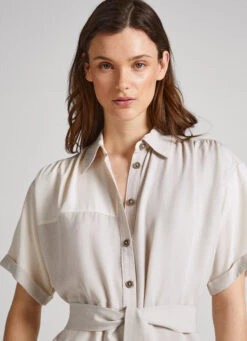 PATCH-EFFECT DRESS -Winter Clothes Store PL953349 808 04 MO