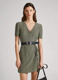 GEOMETRIC PRINT DRESS