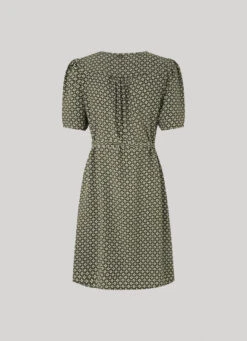 GEOMETRIC PRINT DRESS -Winter Clothes Store PL953355 0AA 02 FL