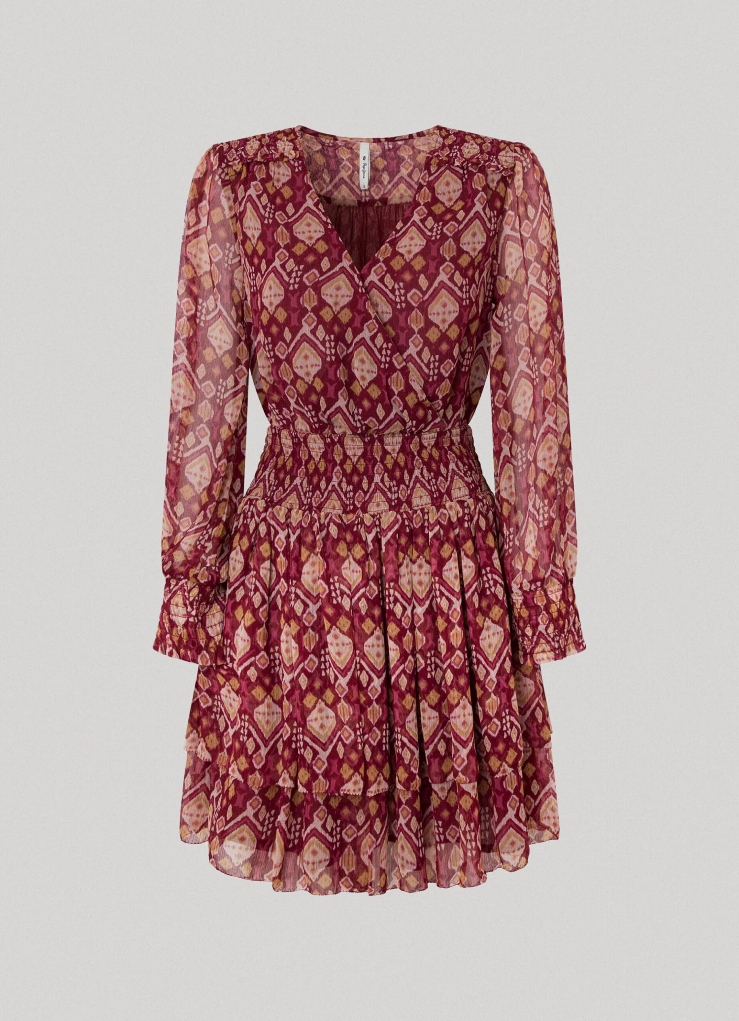 ORNAMENTAL CHIFFON DRESS 8 ORNAMENTAL CHIFFON DRESS - Image 6