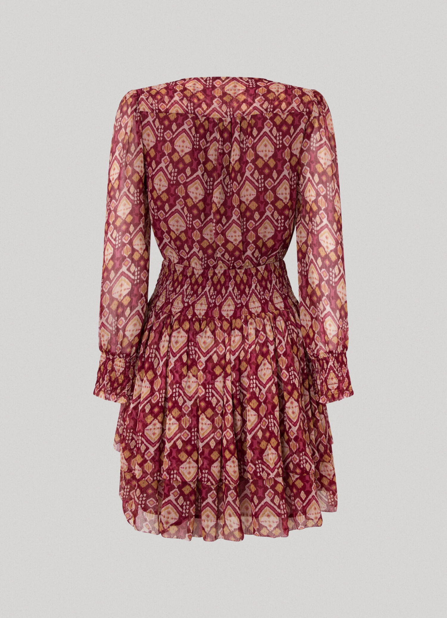 ORNAMENTAL CHIFFON DRESS 9 ORNAMENTAL CHIFFON DRESS - Image 7