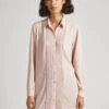 CREPE SHIRT DRESS