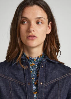 2-LAYER DENIM DRESS -Winter Clothes Store PL953375 000 04 MO