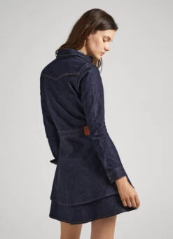 2-LAYER DENIM DRESS -Winter Clothes Store PL953375 000 05 MO