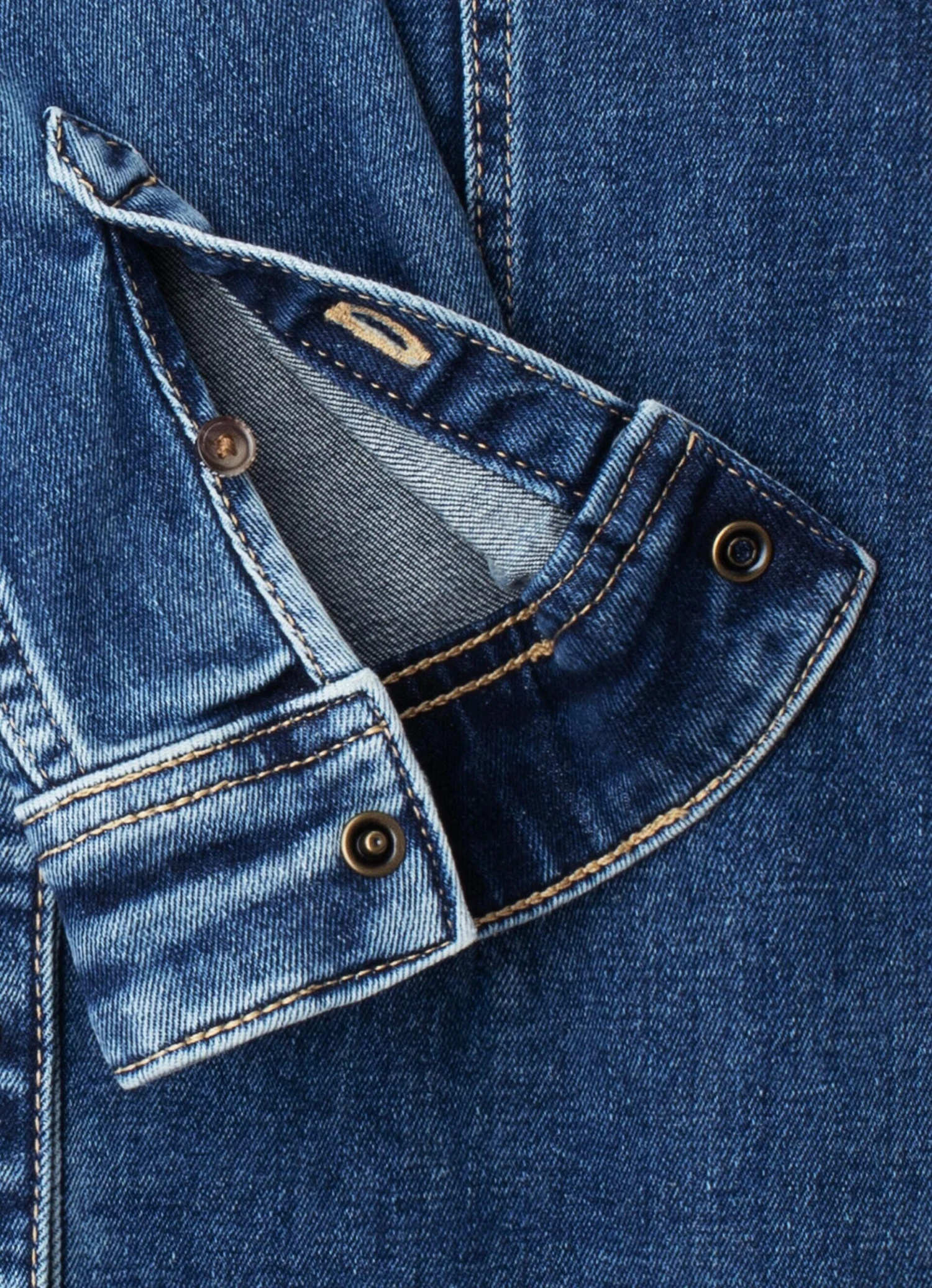 SLIM FIT DENIM DRESS 9 SLIM FIT DENIM DRESS - Image 7