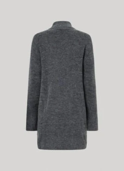 TURTLENECK DRESS WITH LOGO -Winter Clothes Store PL953387 963 02 FL