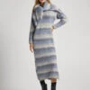 FADED EFFECT MELANGE DRESS -Winter Clothes Store PL953388 0AA 01 MO