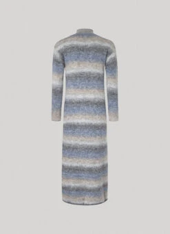 FADED EFFECT MELANGE DRESS -Winter Clothes Store PL953388 0AA 02 FL