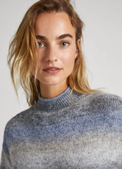 FADED EFFECT MELANGE DRESS -Winter Clothes Store PL953388 0AA 03 MO