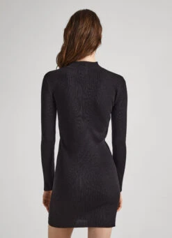 PERKINS NECK TENCEL DRESS -Winter Clothes Store PL953389 999 05 MO