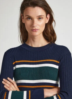 RIBBED KNIT DRESS -Winter Clothes Store PL953390 594 03 MO