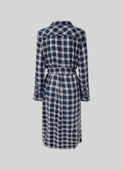 CHECKED DRESS WITH BELT -Winter Clothes Store PL953395 0AA 02 FL